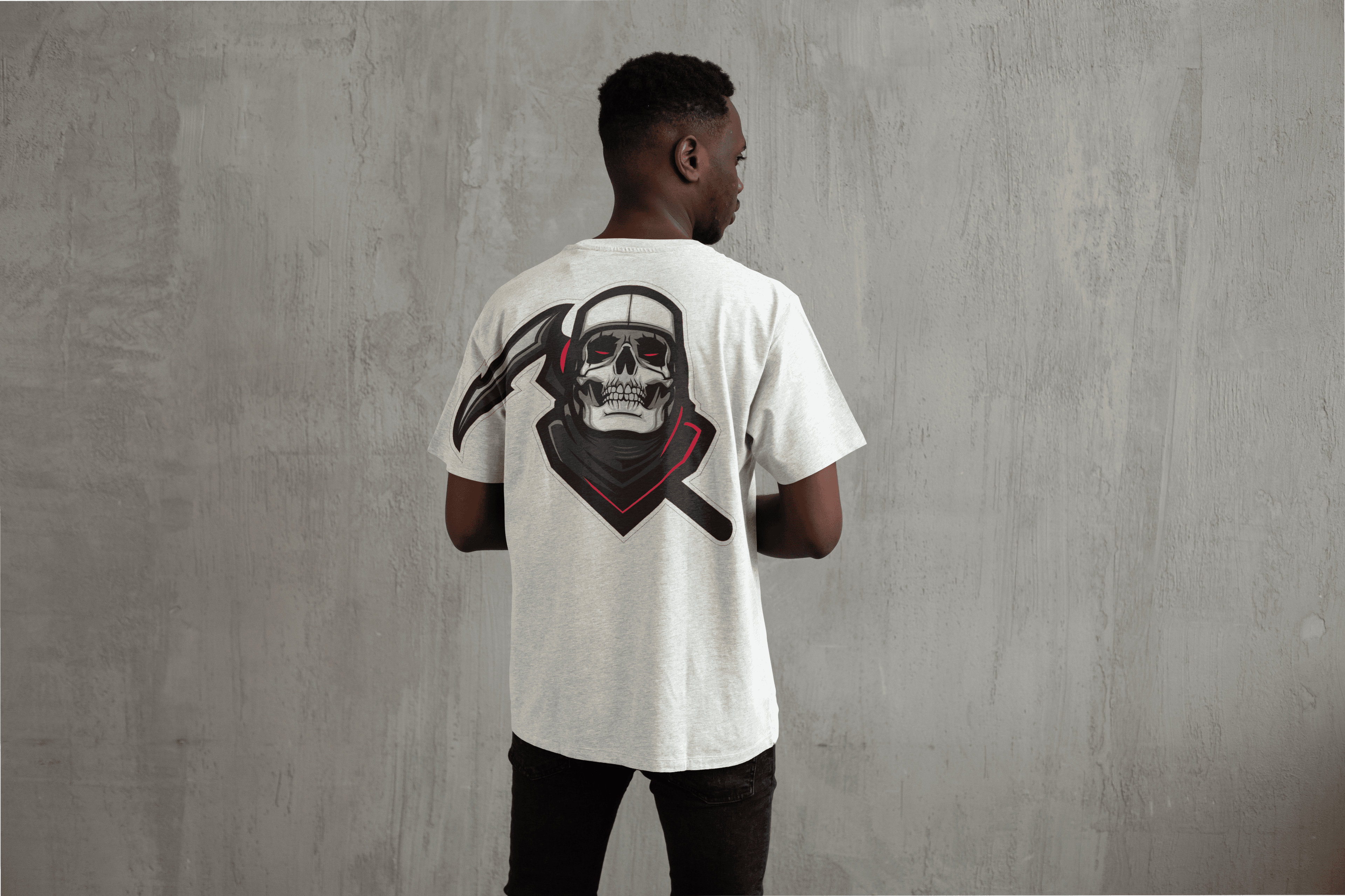 Polera Skull Trooper Back