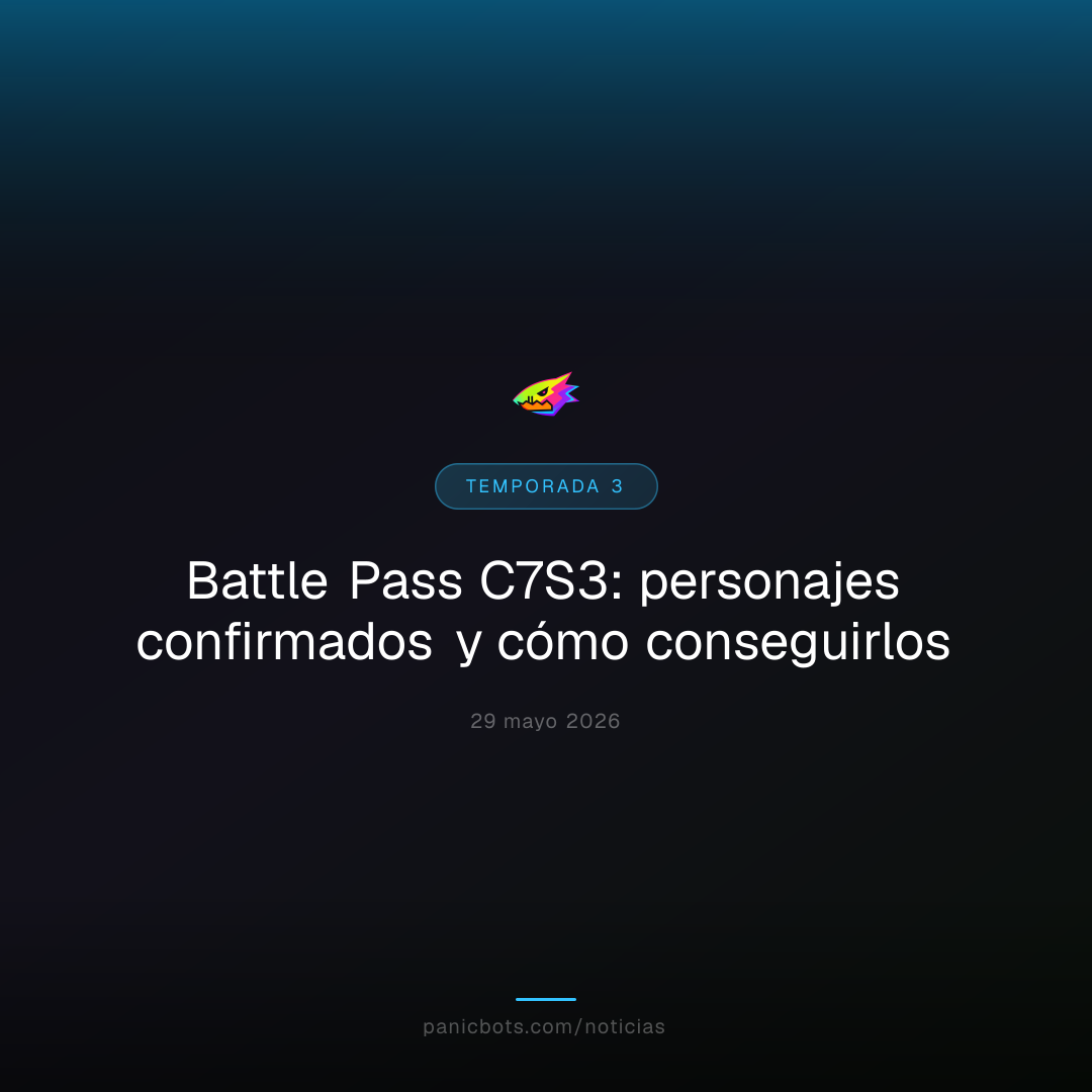 Battle Pass C7S3: los personajes confirmados y cómo conseguirlos desde el día 1