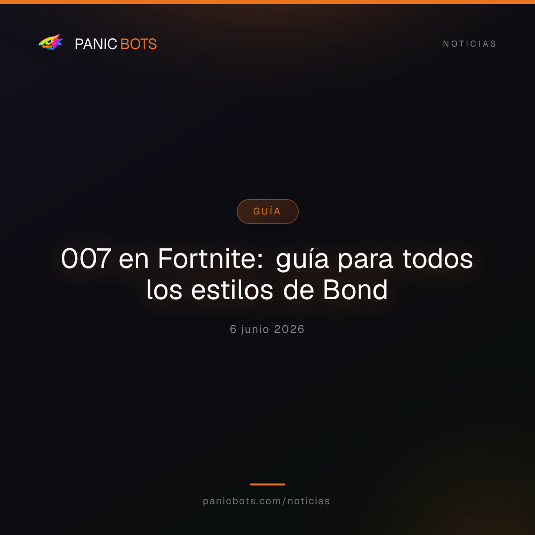 007 en Fortnite: guía completa para desbloquear todos los estilos de Bond en el Battle Pass