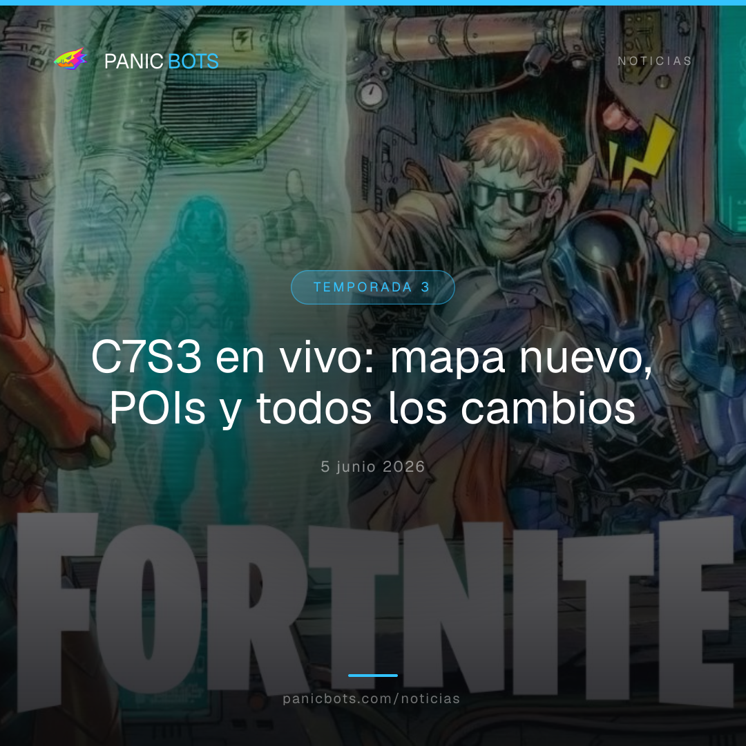 C7S3 en vivo: el nuevo mapa, los POIs que cambiaron y todo lo que es diferente desde hoy